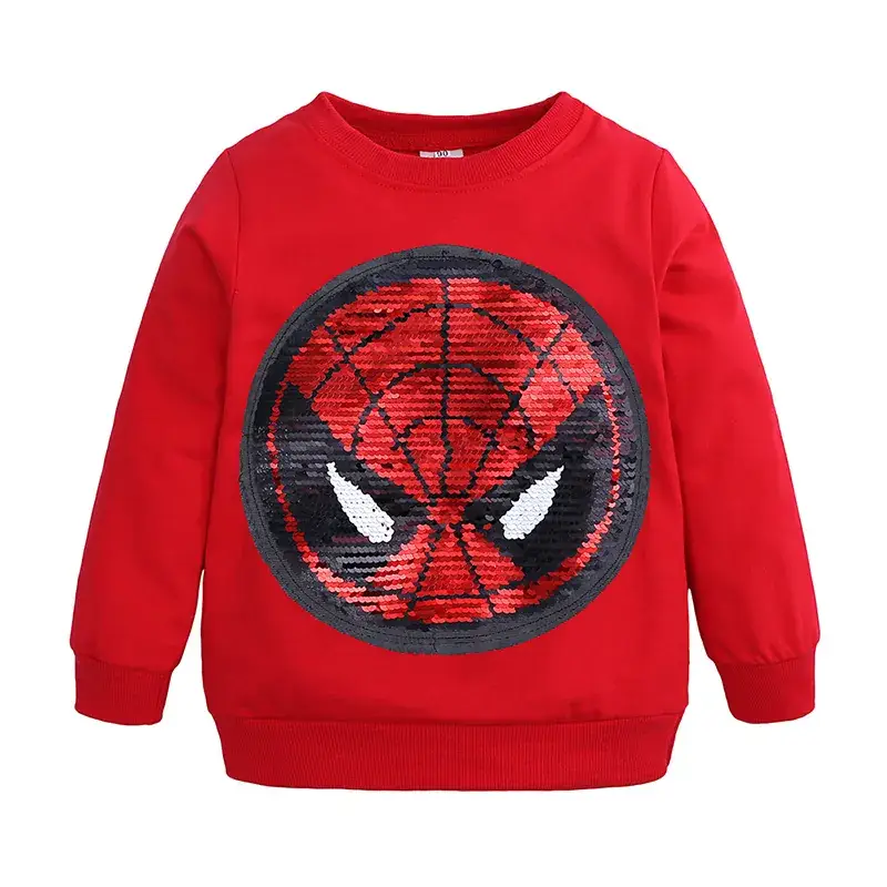 Spiderman Sequin Sweater for Boys Small Medium - Image 17