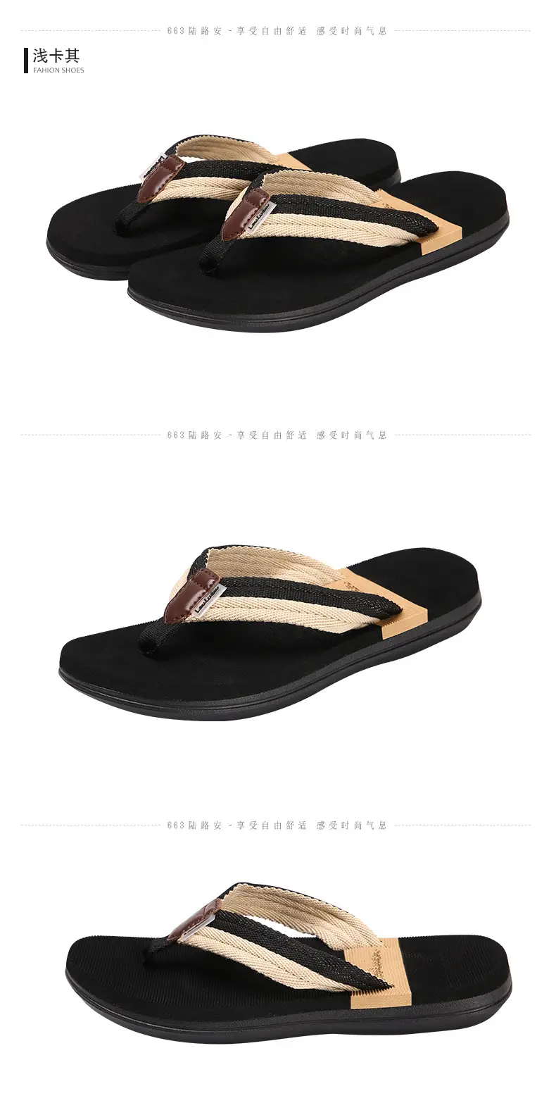 Summer New Women Slippers slippers Home Casual Couple Beach Outdoor Flip Flops for Women — feature 12