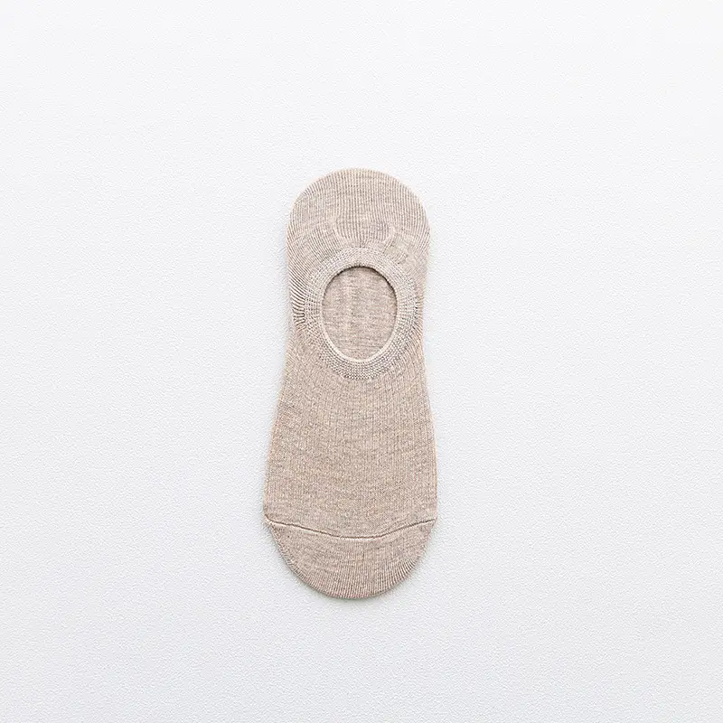 Boat Socks Women's Cotton Wholesale Spring and Summer Invisible Socks Shallow Mouth Silicone Non-Slip Non-Falling Japanese Style Socks Women's Socks