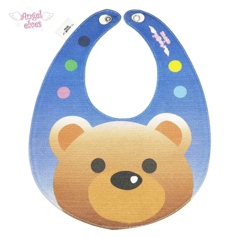 Pure Cotton Cartoon Baby Bibs Waterproof Easy Clean - Image 11