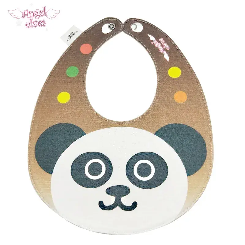Pure Cotton Cartoon Baby Bibs Waterproof Easy Clean - Image 4