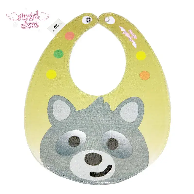 Pure Cotton Cartoon Baby Bibs Waterproof Easy Clean - Image 5