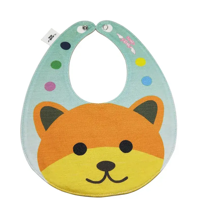 Pure Cotton Cartoon Baby Bibs Waterproof Easy Clean - Image 6