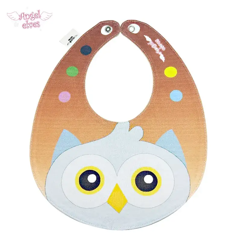 Pure Cotton Cartoon Baby Bibs Waterproof Easy Clean - Image 7