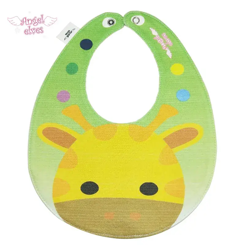 Pure Cotton Cartoon Baby Bibs Waterproof Easy Clean - Image 9