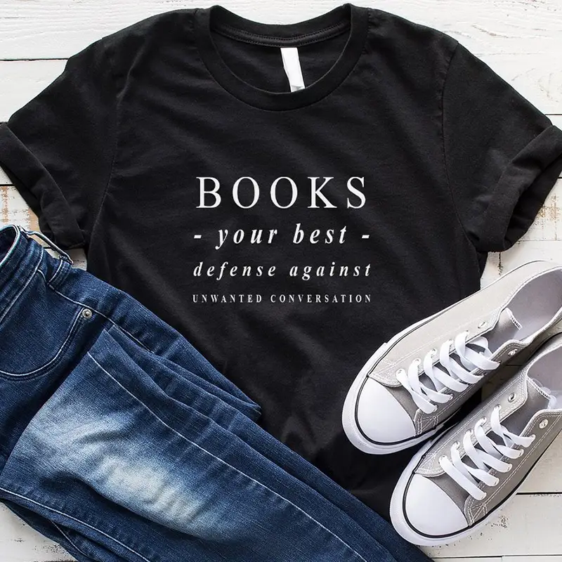 Gray T-Shirt Books Your Best Defense Against Expanding Entitlements - Image 2