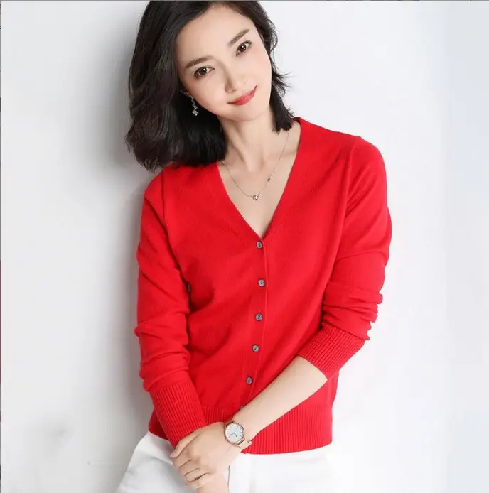 bright red