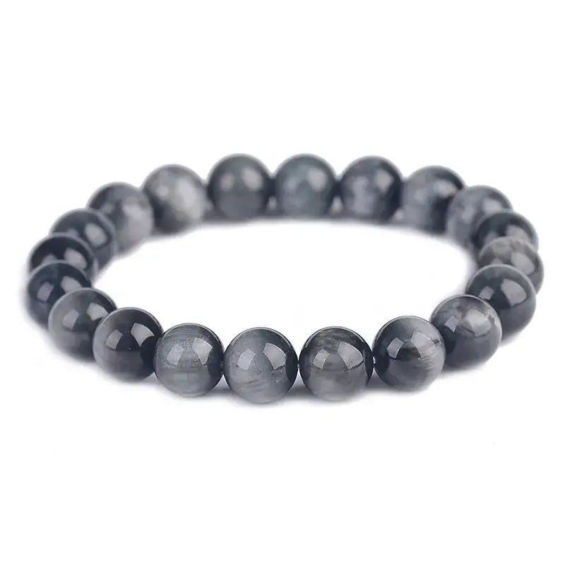 Jingyao 6A Cat's Eye Gray Bracelet 6-18mm Crystal