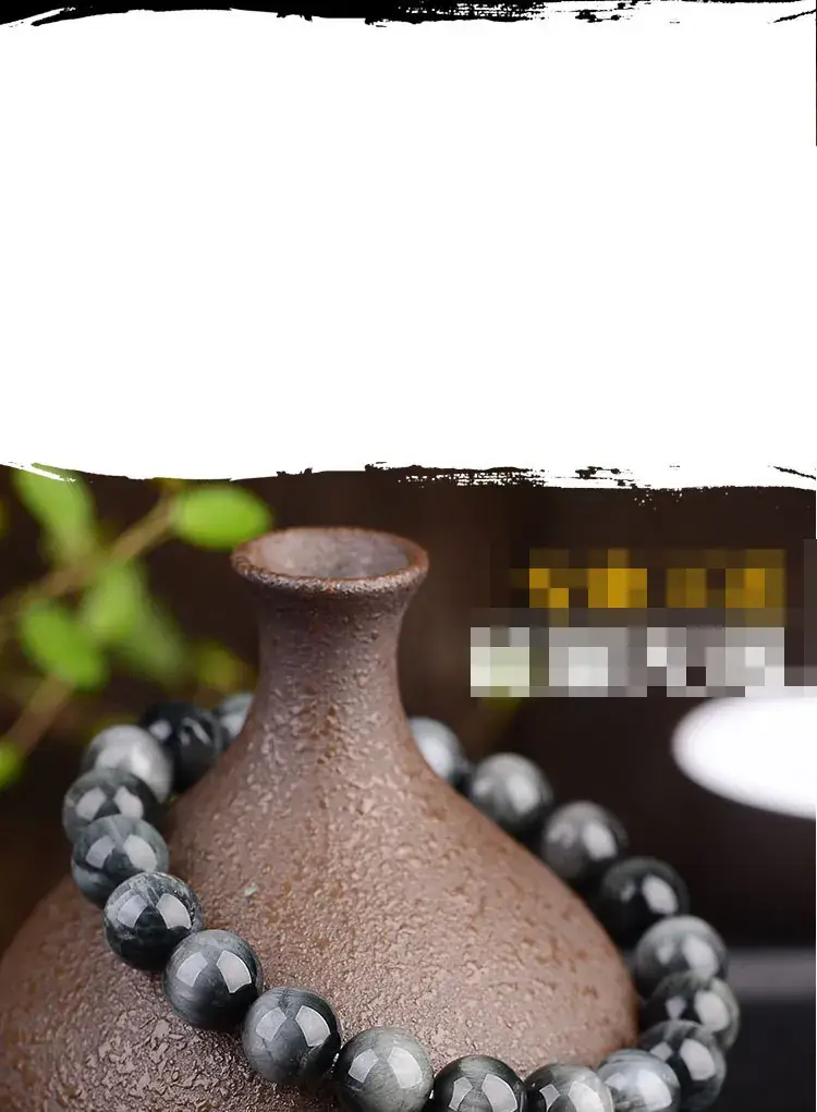 Jingyao 6A Cat's Eye Gray Bracelet 6-18mm Crystal — feature 4