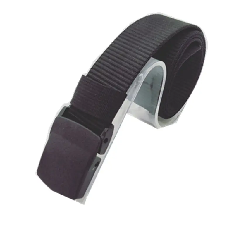 Tactical Nylon Belt with Steel Buckle Green