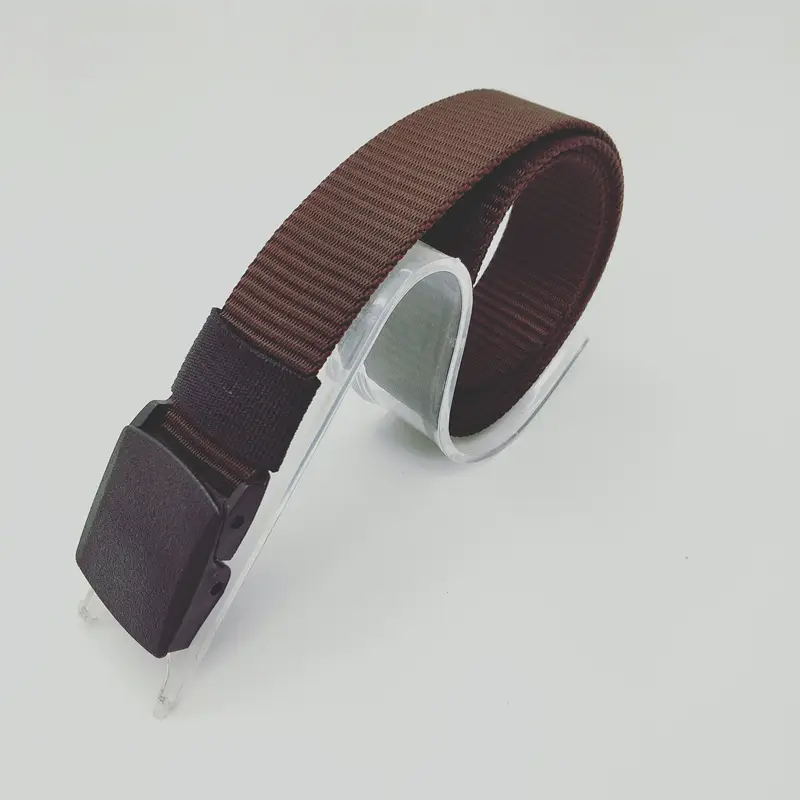 Tactical Nylon Belt with Steel Buckle Green