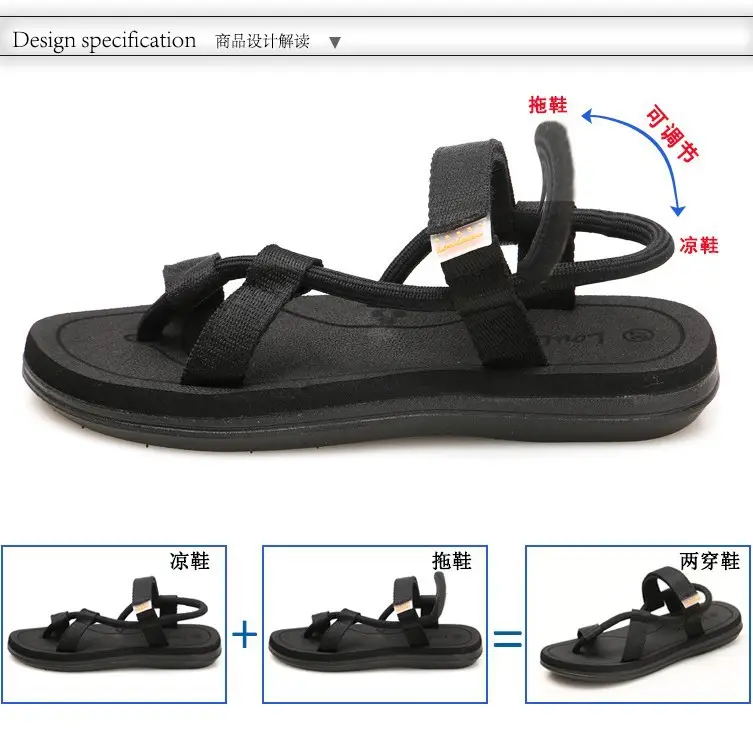 New Flats Sandals for Women Summer Fashion Outer Wear Student Ladies Slippers Beach Sandals Slippers Export Large Size - Image 8