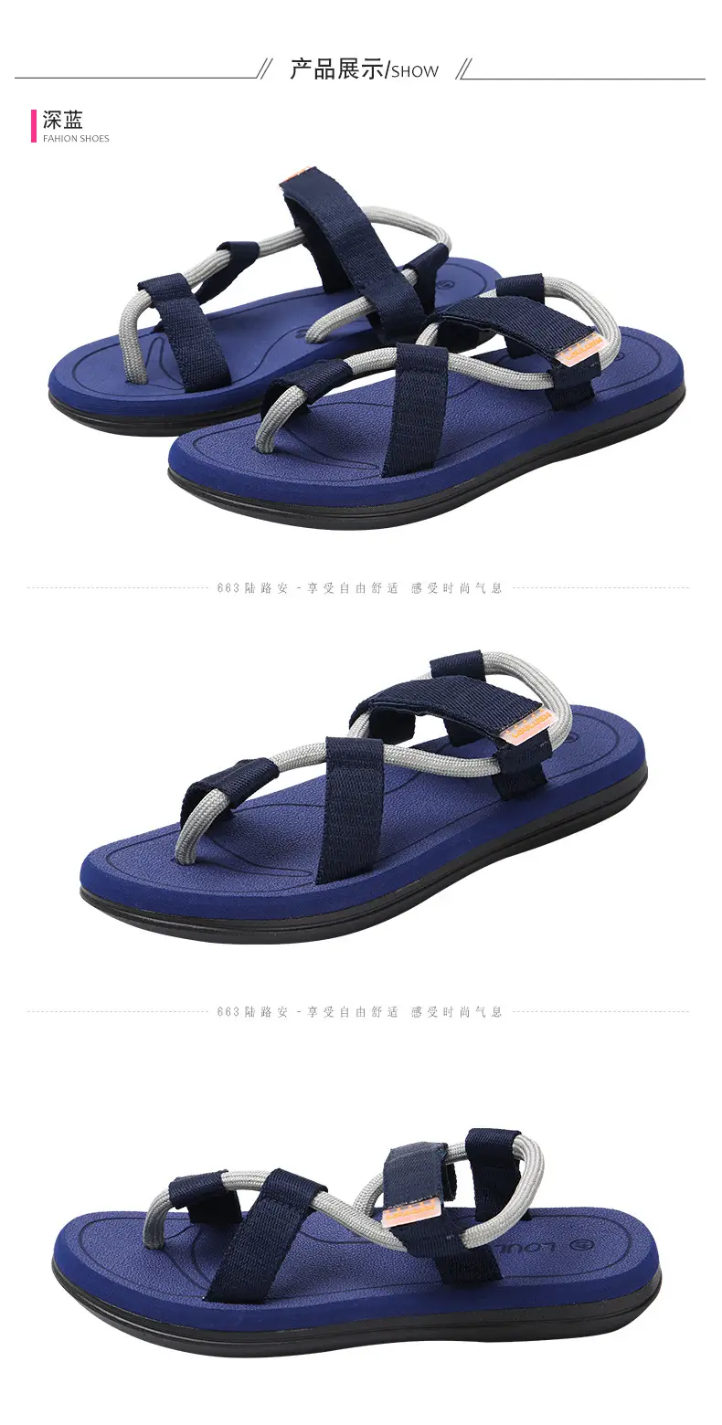 New Flats Sandals for Women Summer Fashion Outer Wear Student Ladies Slippers Beach Sandals Slippers Export Large Size — feature 17