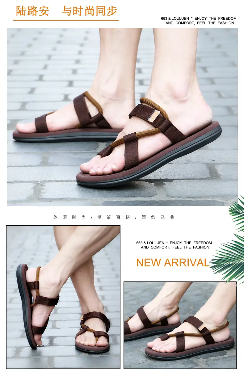 New Flats Sandals for Women Summer Fashion Outer Wear Student Ladies Slippers Beach Sandals Slippers Export Large Size — feature 9