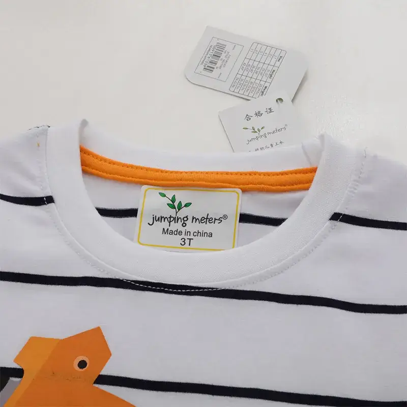 Boys Striped Short Sleeve Shirt Cartoon Engine Design - Image 4