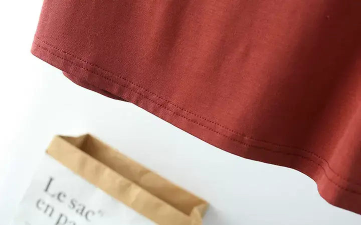 Women's Pink Back Hollow Crossback T-Shirt — feature 30