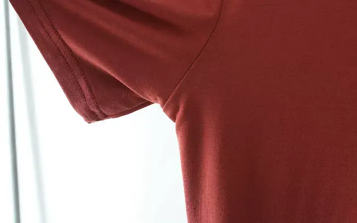 Women's Pink Back Hollow Crossback T-Shirt — feature 31