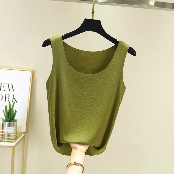Women's Camisole Sleeveless Camo Round Neck - Image 6