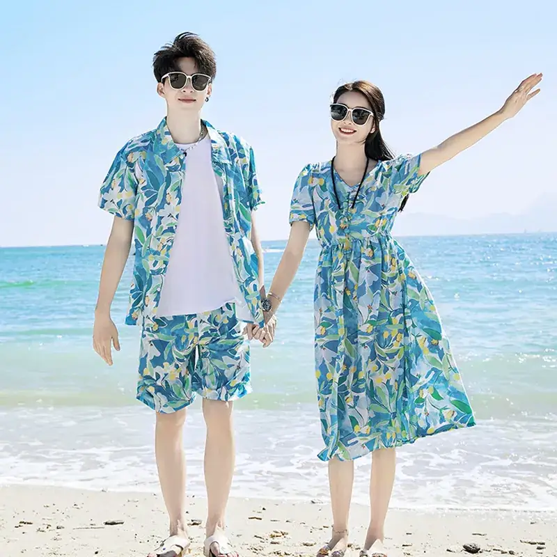Family Beach Outfit Mother Daughter Summer Set - Image 4