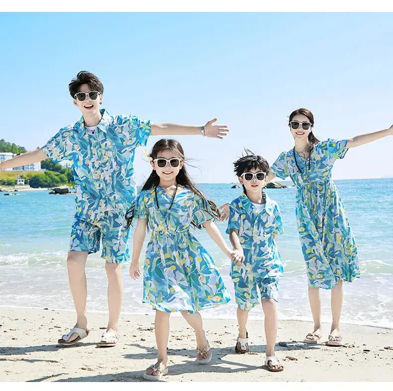 Family Beach Outfit Mother Daughter Summer Set — feature 11