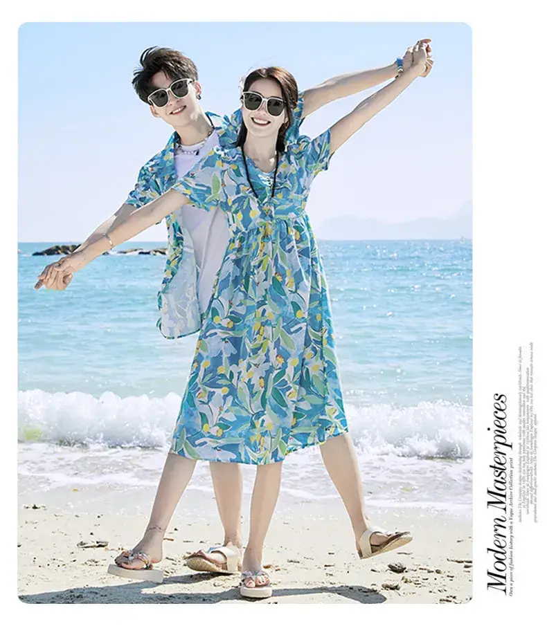 Family Beach Outfit Mother Daughter Summer Set — feature 14
