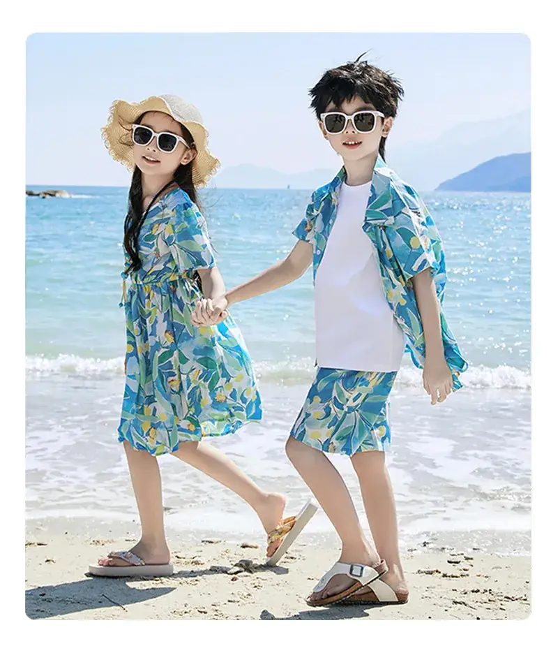 Family Beach Outfit Mother Daughter Summer Set — feature 15