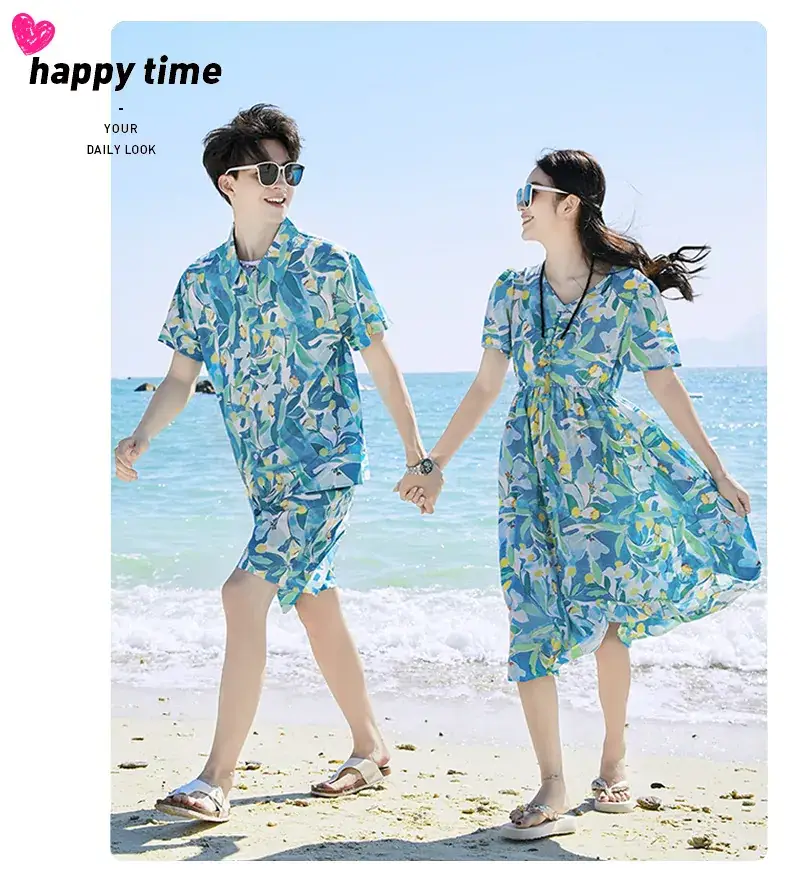 Family Beach Outfit Mother Daughter Summer Set — feature 7