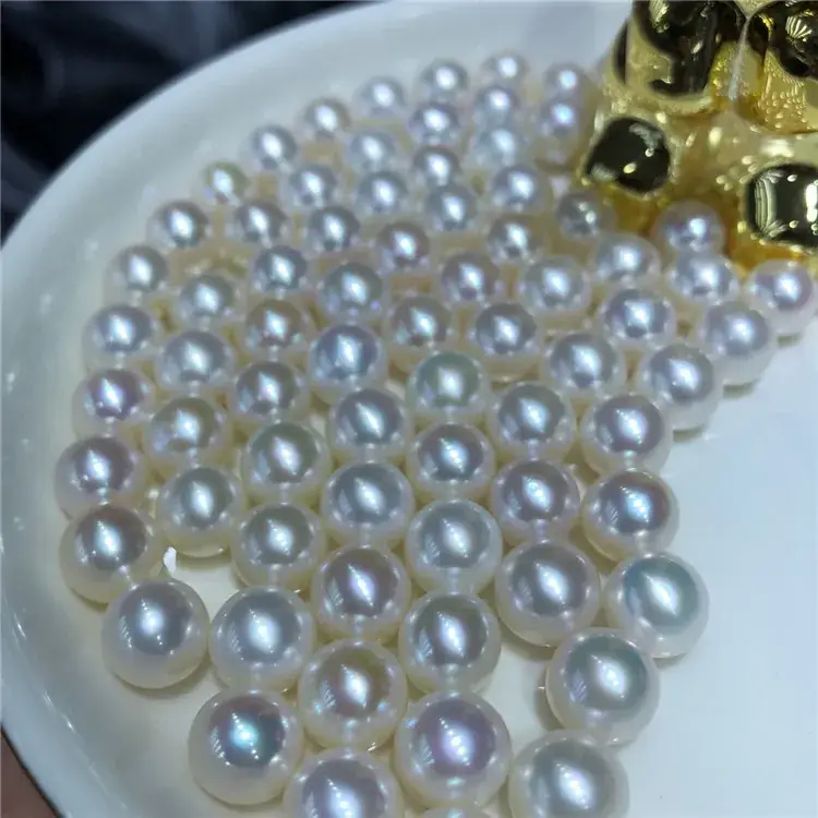3-10mm Natural Freshwater Pearl Round Beads for DIY - Image 4