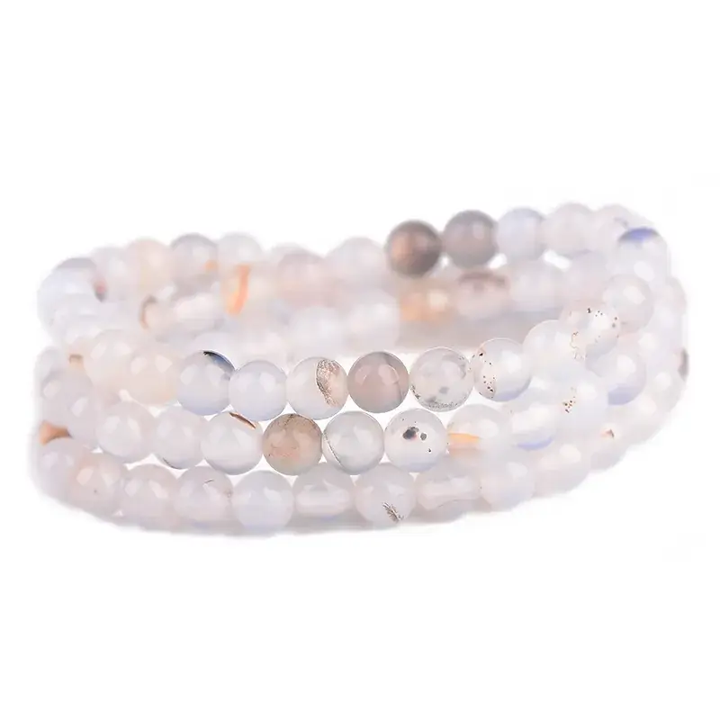 Jingyao Ocean Chalcedony 108-Bead Bracelet Necklace - Image 10