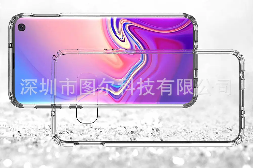 Transparent Two-In-One Phone Case for Samsung S10 Plus — feature 6