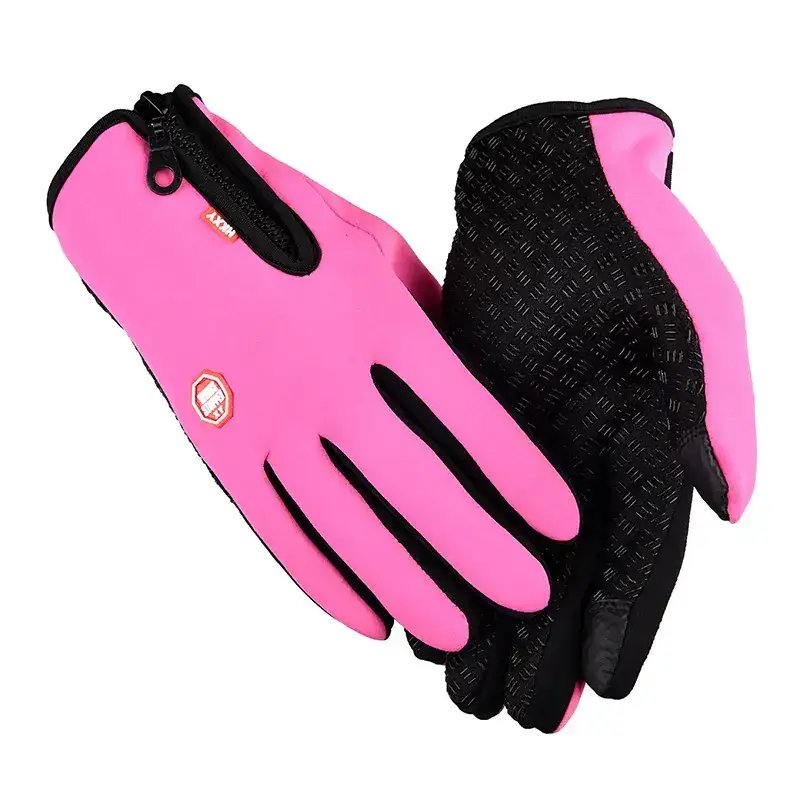 Black Full Finger Touch Screen Gloves for Cycling Outdoor Windproof Sports Fitness Waterproof - Image 3