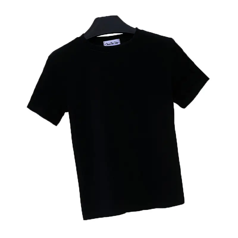 Women Blue Slimming T-Shirt Short Sleeve - Image 8
