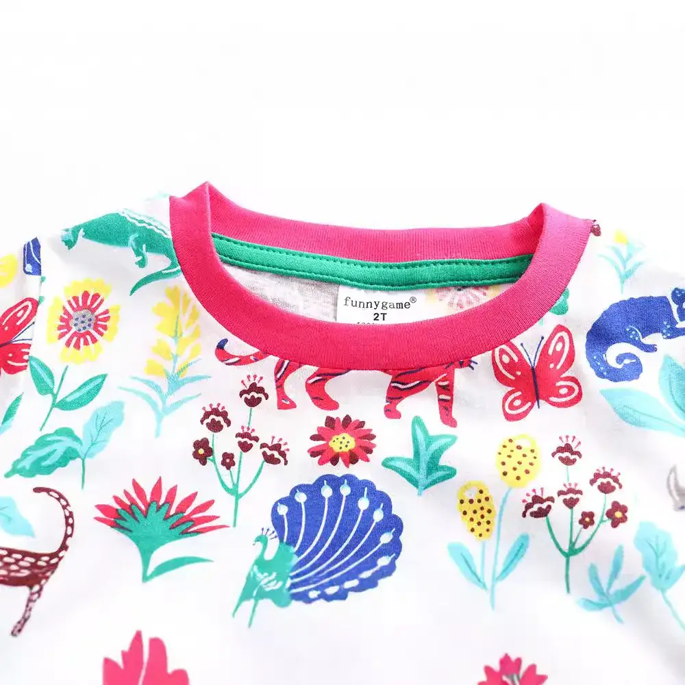 Children's Floral Princess Skirt Dress Europe USA - Image 4