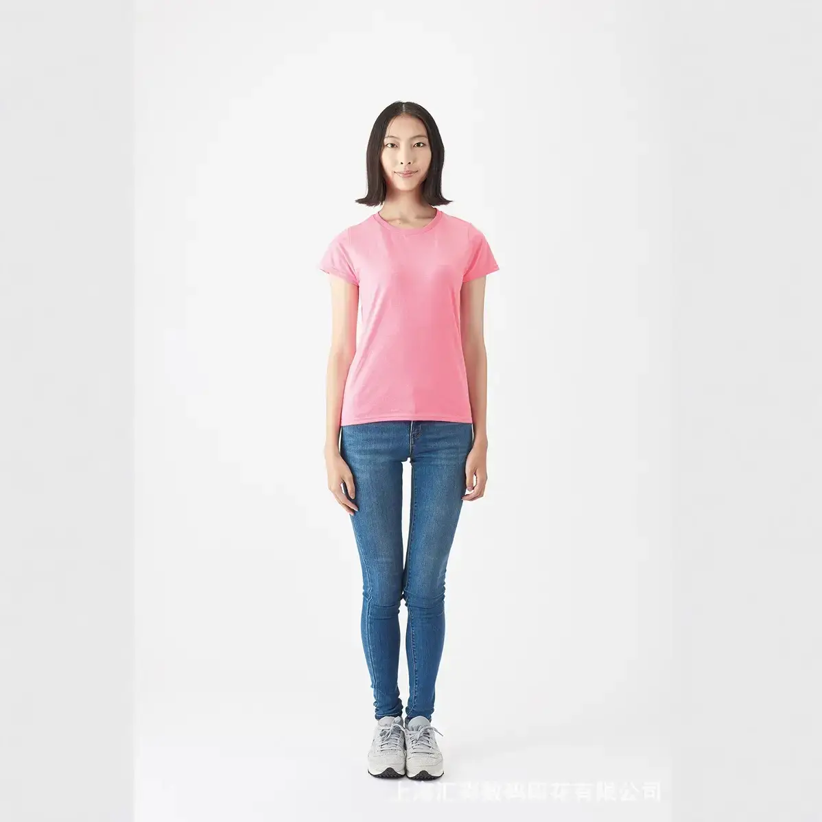 Women Purple T-Shirt Silk Screen Processing