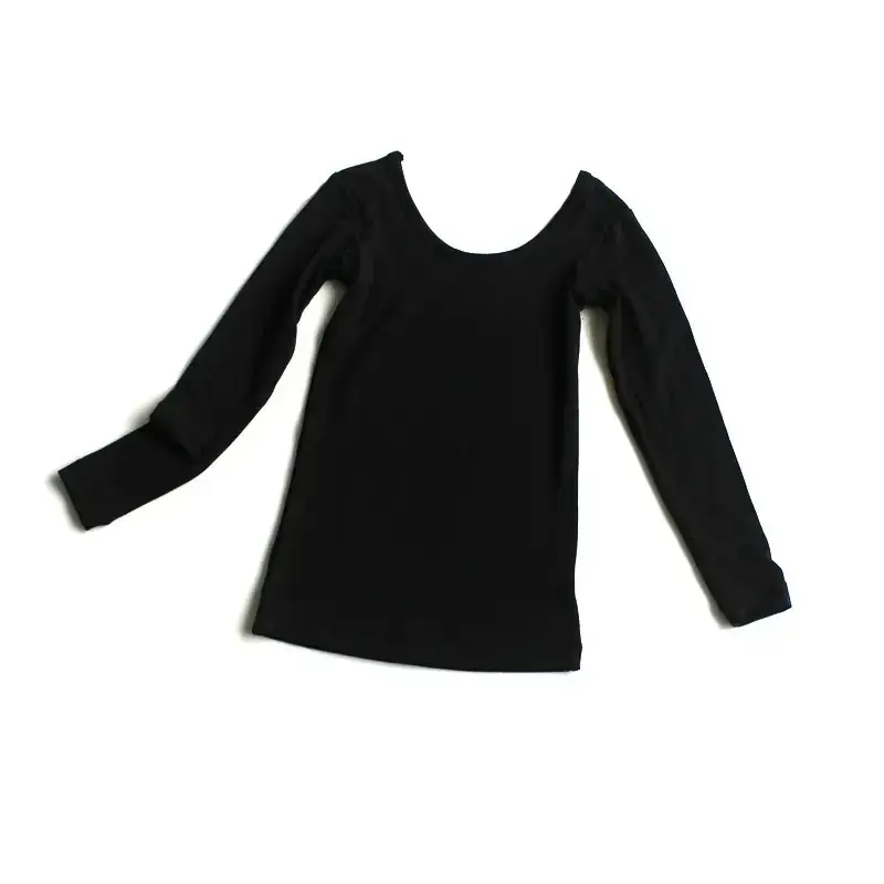 Red Long Sleeve T-Shirt for Girls - Image 3