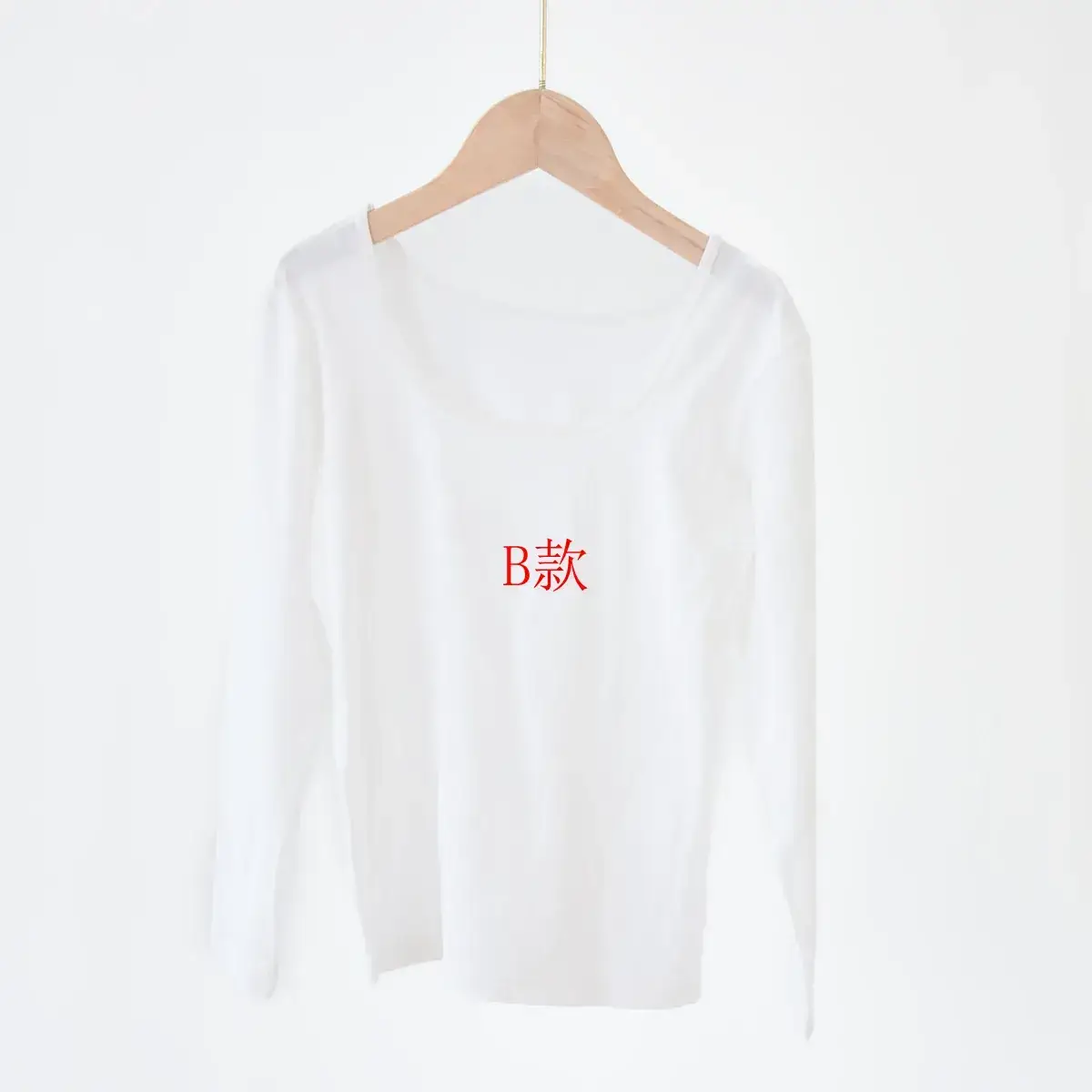Red Long Sleeve T-Shirt for Girls - Image 5