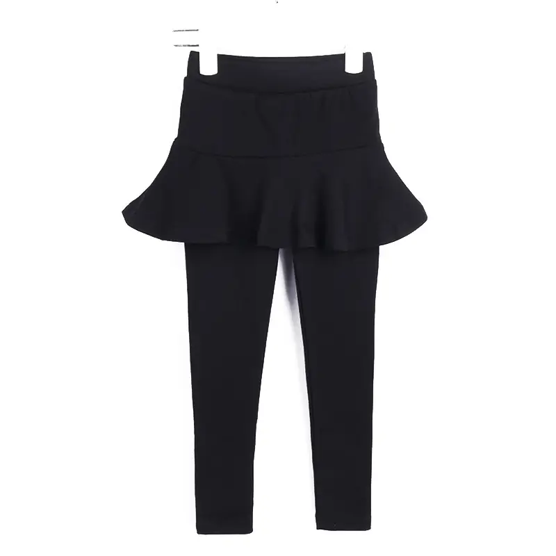 Pink Frock Leggings Pure Cotton Fake Two-Piece Set - Image 9