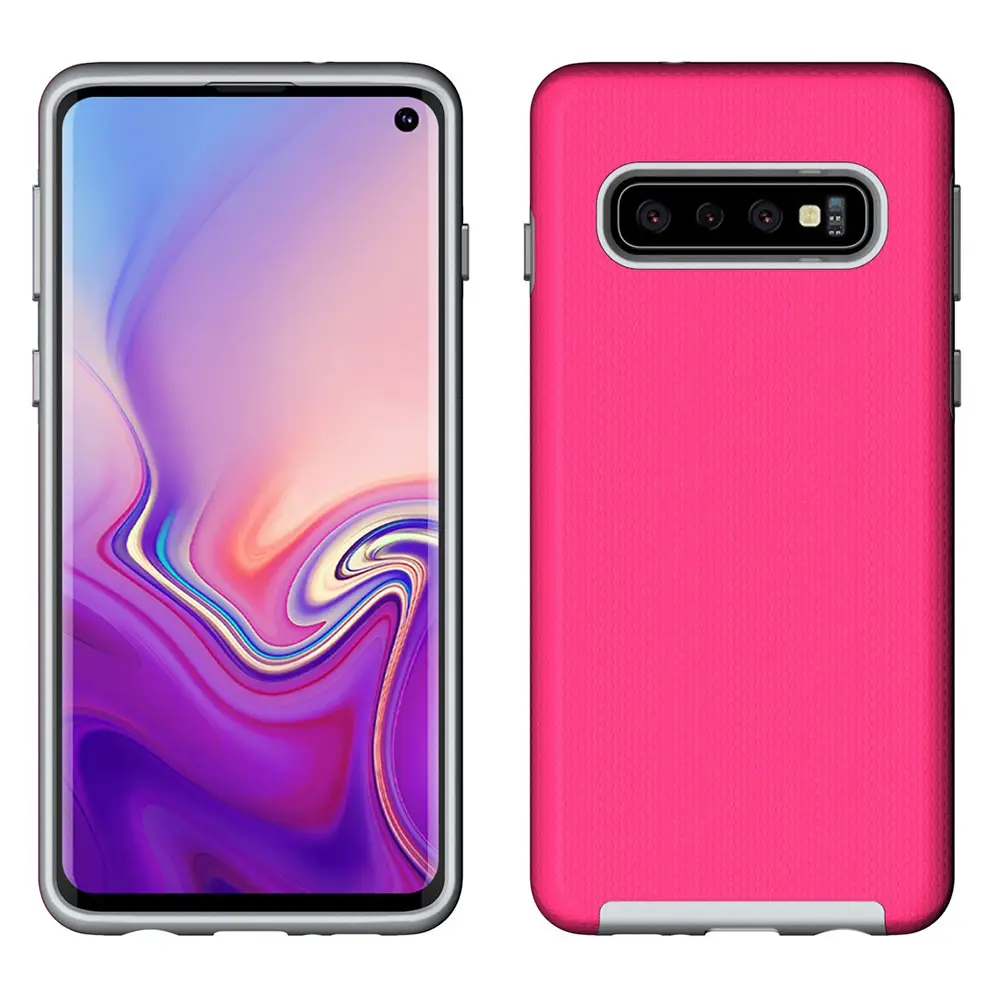 Two-Color Anti-Slip Phone Case for Samsung S10 Plus