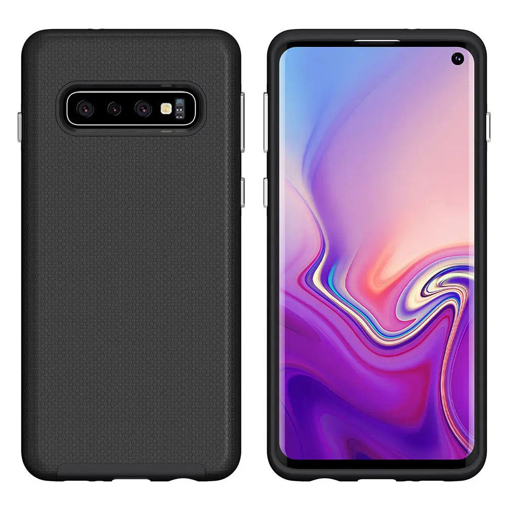 Two-Color Anti-Slip Phone Case for Samsung S10 Plus