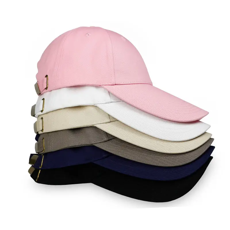 Women Adjustable Black Cap with Large Brim - Image 10