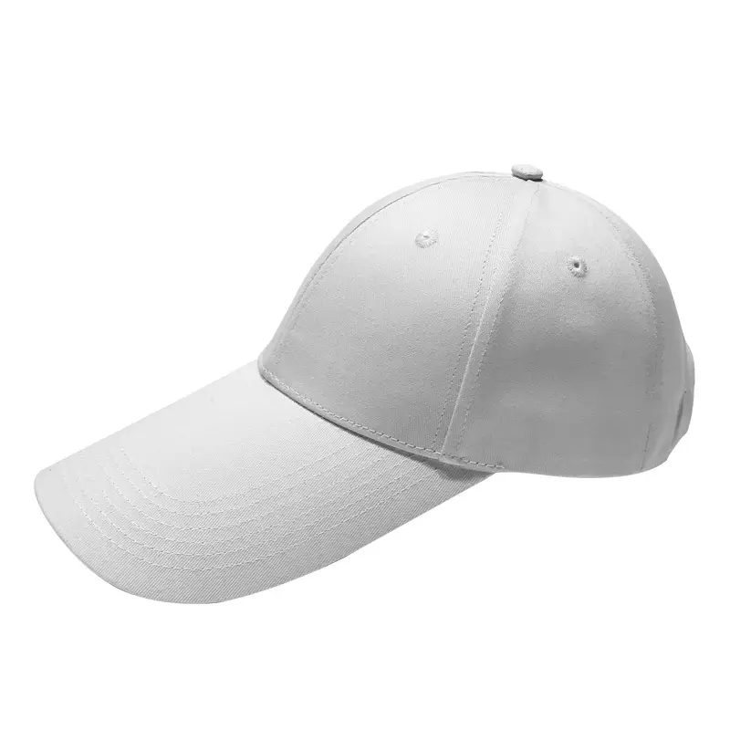Women Adjustable Black Cap with Large Brim - Image 2