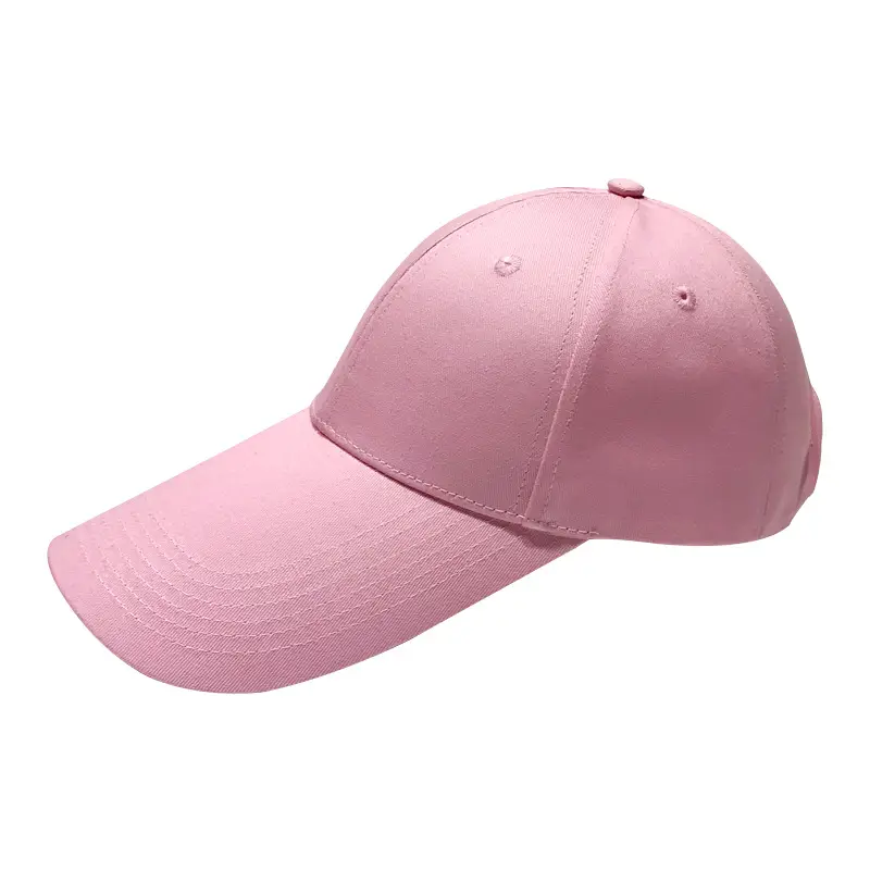 Women Adjustable Black Cap with Large Brim - Image 4
