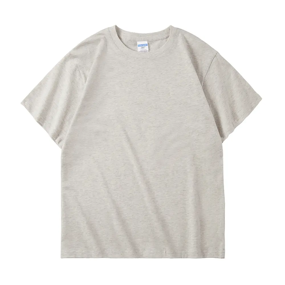 Purple Pure Cotton Crewneck T-Shirt 210g