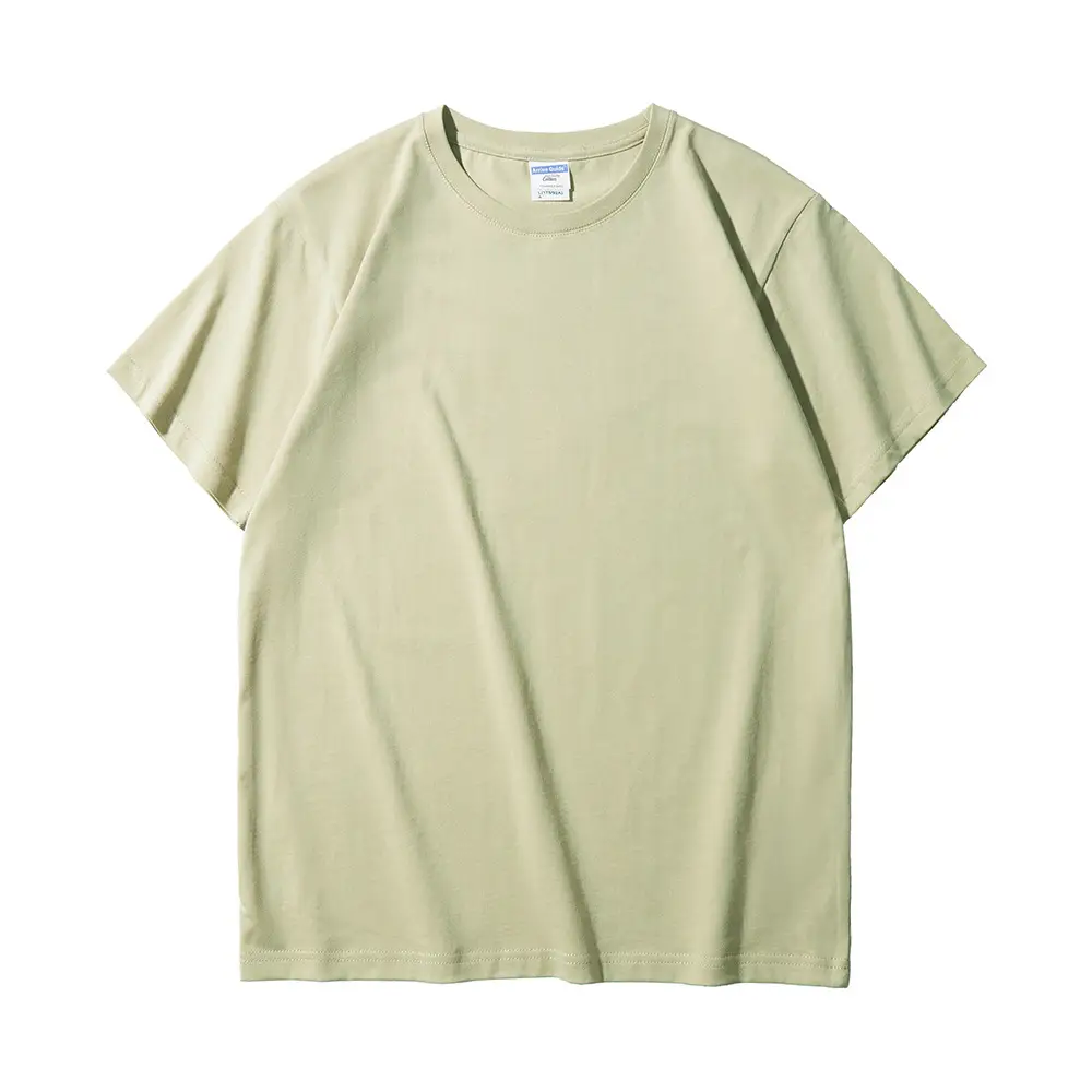 Purple Pure Cotton Crewneck T-Shirt 210g