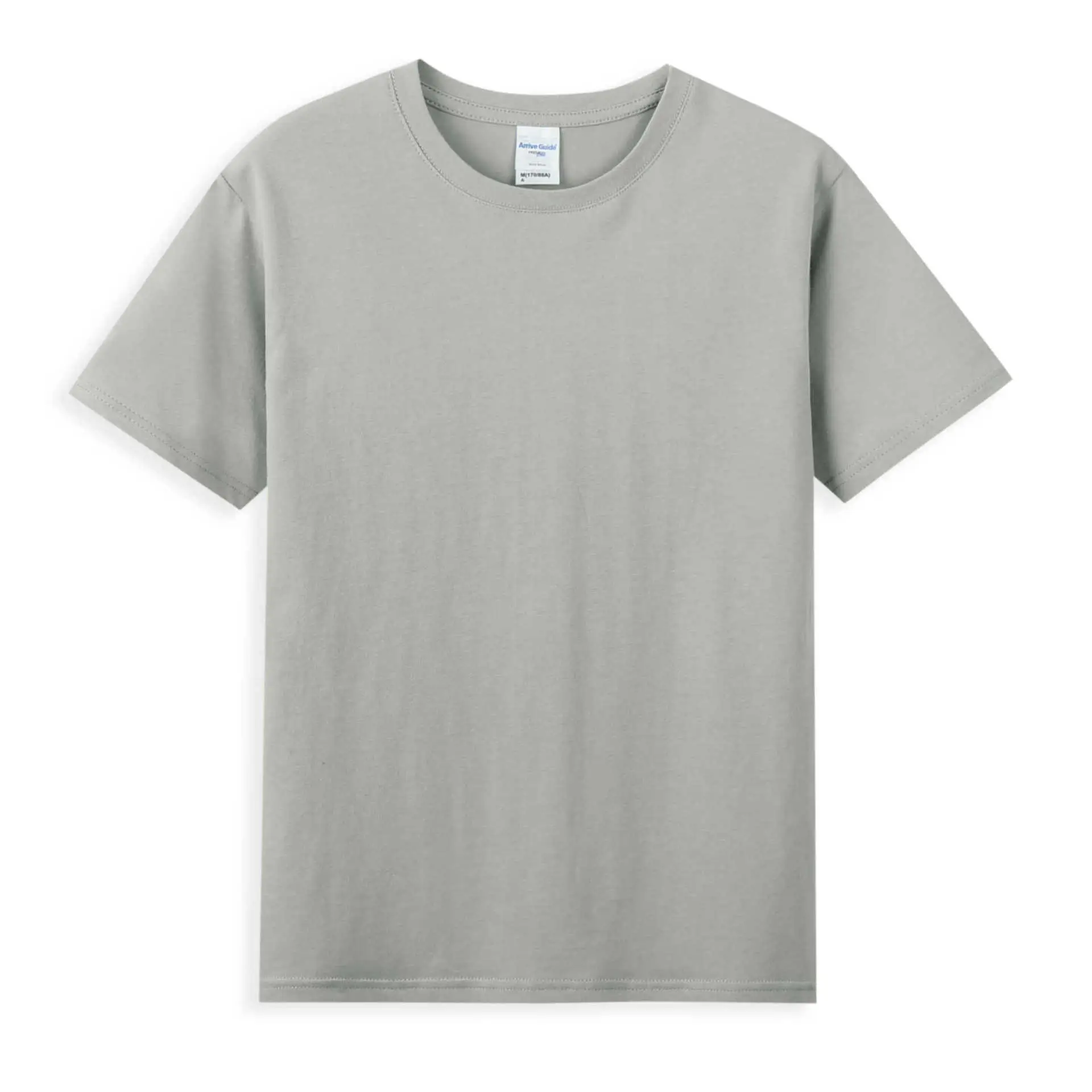 Purple Pure Cotton Crewneck T-Shirt 210g