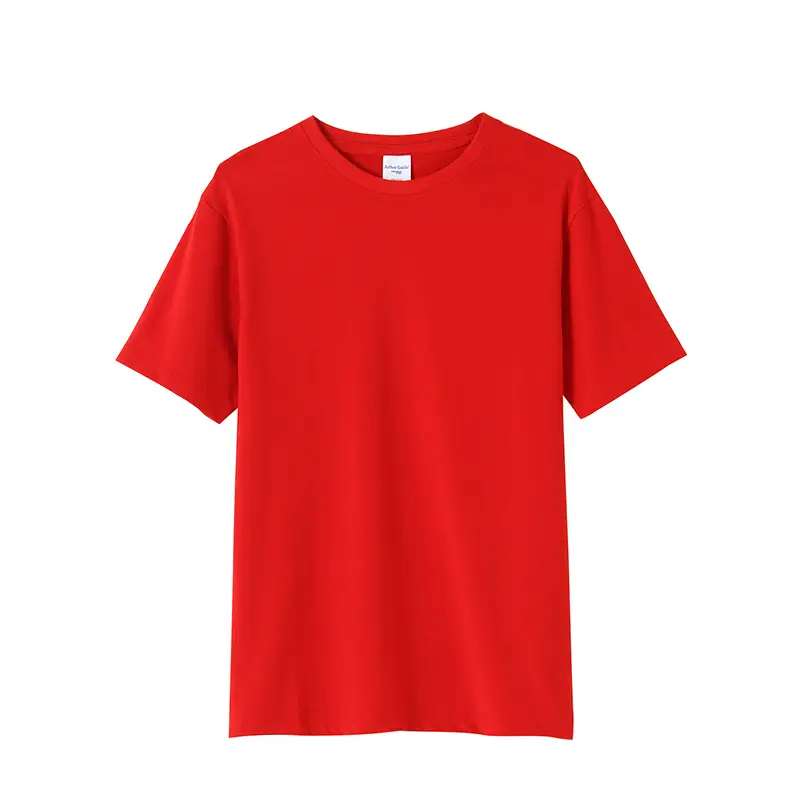 Purple Pure Cotton Crewneck T-Shirt 210g