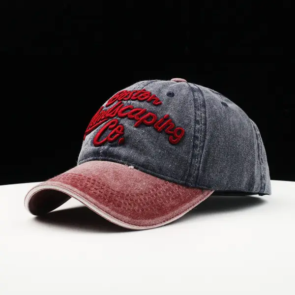 Men's Denim Crew Neck Cap Summer Hip Hop Style - Image 5