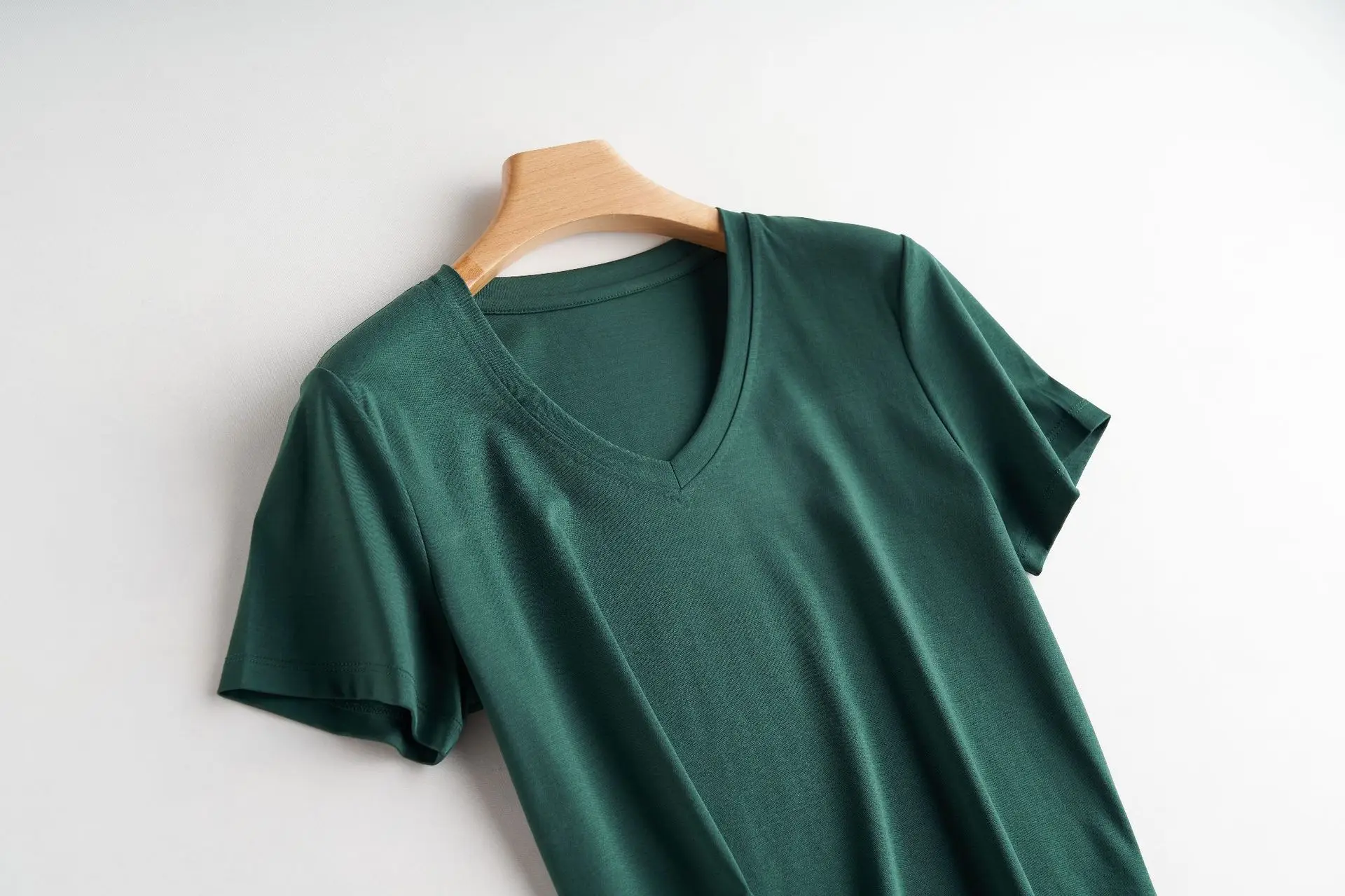 Dark Green "v-neck"