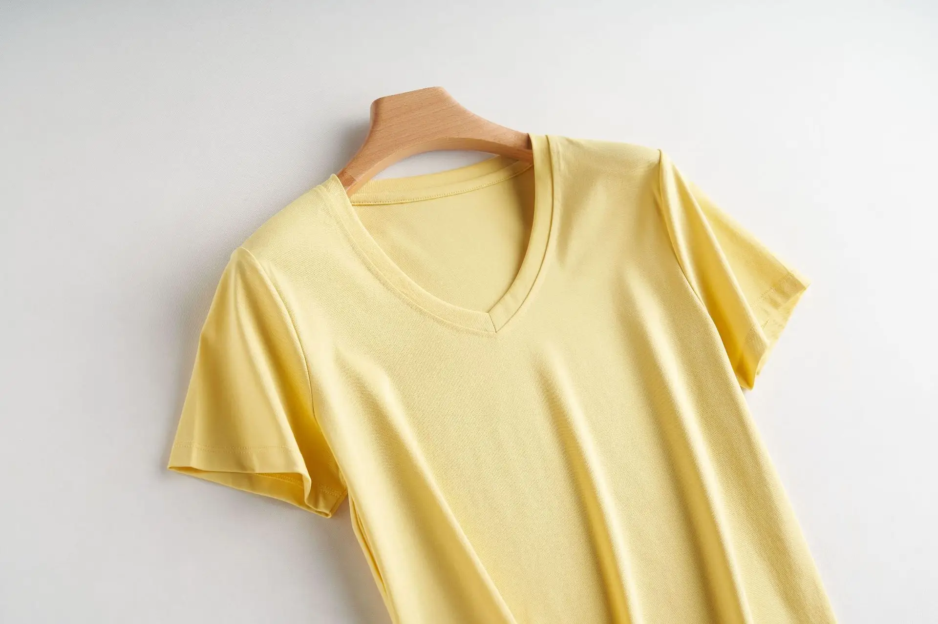 Lemon yellow "v-neck"