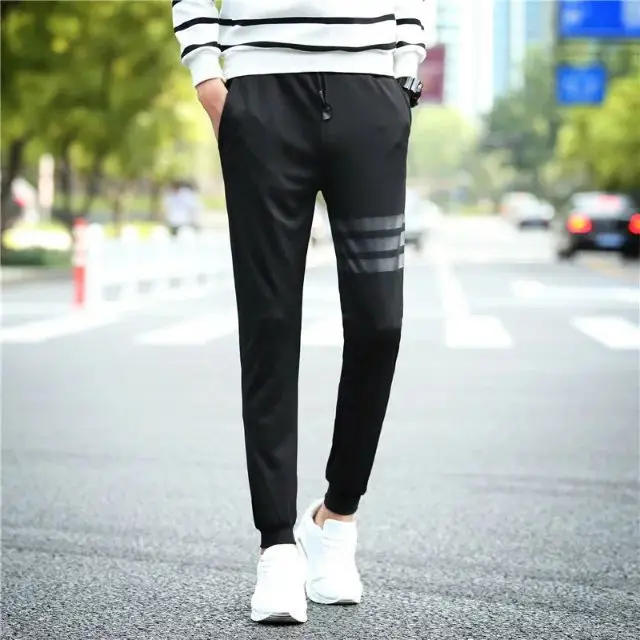 19 Summer Korean Style Thin Casual Pants for Men - Image 10